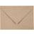 Recycled Envelopes, envelope size 11,5x16 cm, 120 g, beige, 50 pc/ 1 pack