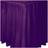 Unique Party 50055 Plastic Deep Purple Table Skirt, 14ft