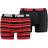 Puma Men's Heritage Stripe Boxer 2-pack - Red/Black