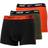 Nike E-Day Stretch Boxer Shorts 3-pack - Team Orange/Cargo Khaki/Black