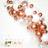 Amscan 9907431 Rose Gold DIY Latex Balloon Arch Garland Kit 66 Pieces