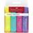 Faber-Castell Metallic Textliners set of 4 green, blue, voilet, red