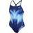 Zone3 Women's Cosmic 3.0 Strap Back Swim Suit - Navy/Blue/White