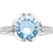 Thomas Sabo Signature Line Pavé Large Ring - Blue/Transparent