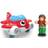 Uber Kids WOW Toys Jet Plane Piper, Red