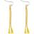 Everneed Female Plug Earrings - Gold/Yellow