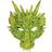 Bristol Novelty Adults Dragon Mask Green