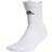 Adidas Cushioned Quarter Socks Unisex - White/Black