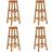 vidaXL 310285 Bar Stool 76cm 4pcs