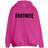 Fortnite Women's Logo Boyfriend Hoodie - Pink