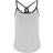 Tridri Yoga Vest Women - Silver Melange/Black