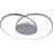 Lucande Enesa Ceiling Flush Light 58cm