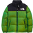 The North Face Youth 1996 Printed Retro Nuptse Jacket - Night Green/Lightening Yellow/Iridescent (NF0A5IYC)