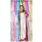 Folat 09205 Foil Fringe Door Rainbow-2x1 m, Multi Colours, 2x1 m