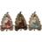 Dkd Home Decor Wall Decoration Buddha Resin (19 x 3.1 x 26.5 cm) (3 pcs) Wall Decor