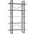 vidaXL 5-Tier Book Shelf 175cm