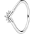 Pandora Tiara Wishbone Ring - Silver/Transparent