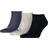 Puma Unisex Adult Invisible Socks 3-pack - Navy/Light Grey/Black