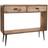 Dkd Home Decor Wood Metal Console Table 30x96cm