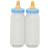 Unique Party 13580 Blue Baby Shower Fillable Feeding Bottles 2 Pcs