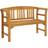 vidaXL 316497 Garden Bench 114 cm Solid Acacia Wood Garden Bench