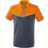 Erima Squad Polo Shirt Men - New Orange/Slate Grey/Monument Grey