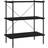 vidaXL 3-Tier Book Shelf 92cm