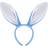 Henbrandt Bunny Ears Headband Blue 27x28cm