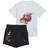 Adidas Infant Disney Mickey & Friends Shorts & Tee Set - White (HF7538)