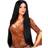 Widmann Extra Long Boxed Black Wig