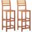 vidaXL - Bar Stool 110cm 2pcs