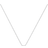 Monica Vinader Fine Chain Necklace - Silver