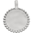 Monica Vinader Deia Beaded Pendant Charm - Silver