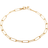 Monica Vinader Alta Textured Chain Bracelet - Gold