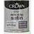 Crown Non Drip Metal Paint, Wood Paint Pure Brilliant White 0.75L