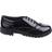 Hush Puppies Girls Eadie Patent Leather School Shoes - Black