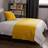 Belledorm Crompton Bedspread Yellow (220x70cm)