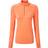 Ronhill Tech Thermal 1/2 Zip T-shirt Women - Peach/Lemongrass