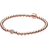 Pandora Beads & Pavé Bracelet - Rose Gold/Transparent