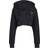 Adidas Women By Stella McCartney Cropped Hoodie - Black