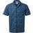 Craghoppers Pasport Short Sleeved Shirt - Poseidon Blue Print