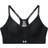 Under Armour Infinity Low Covered Sports Bra - Black/White