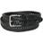 Tommy Hilfiger Burnished Handlaced Belt - Black