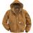 Carhartt Firm Duck Insulated Flannel Lined Active Jacket - Brown