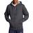 Champion Powerblend Fleece Full Zip C Logo Hoodie - Granite Heather