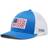 Columbia PFG Fish Flag Mesh Snapback High Crown - Vivid Blue/White