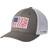 Columbia PFG Fish Flag Mesh Ball Cap High Crown - Titanium/White