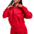 Nike Jordan Essentials Fleece Hoodie Women's - Gym Red