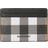 Burberry Check Print and Leather Card Case - Dark Birch Brown