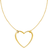 Thomas Sabo Charm Club Delicate Heart Necklace - Gold